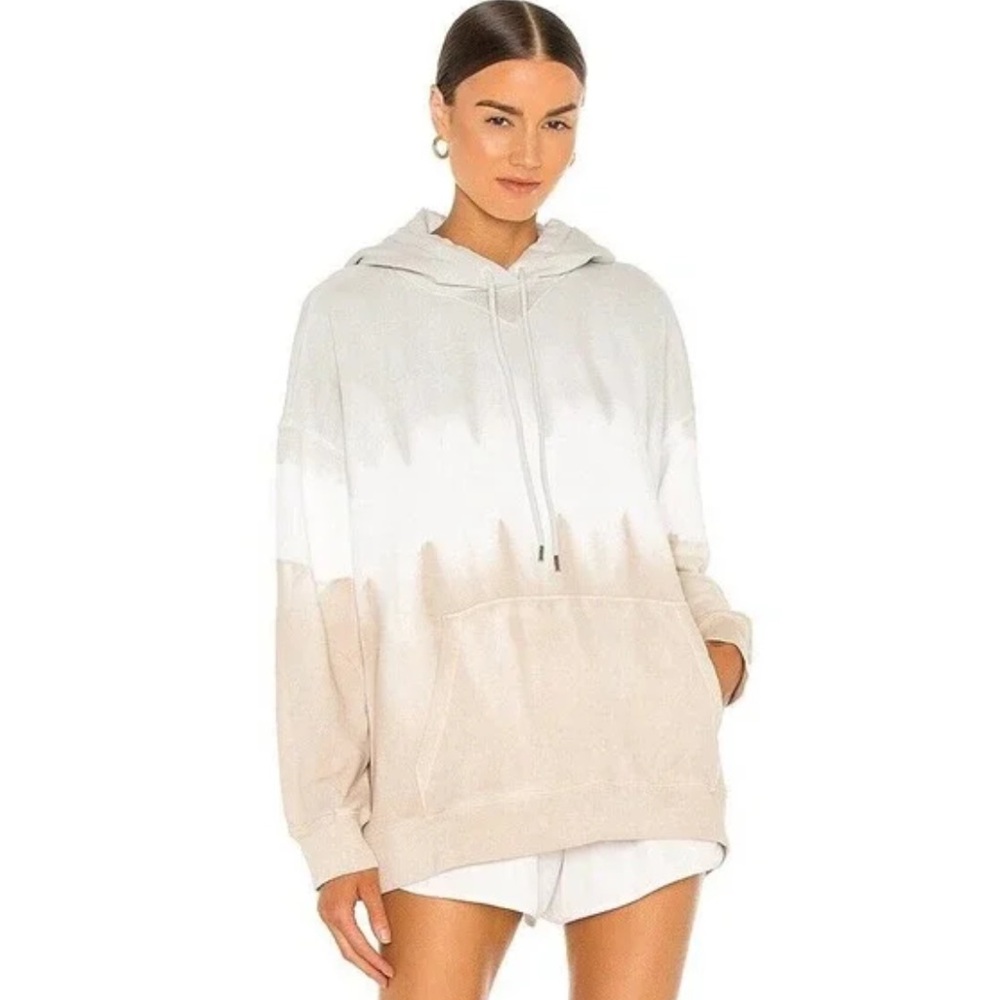 Atm Anthony Thomas Melillo Women's Tie Dye French Terry Oversized Hoodie Vapor